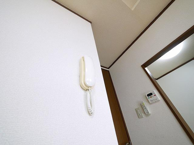 グレイス・ヴィラ（合場町）のセキュリティ|インターホンで来客対応ができます