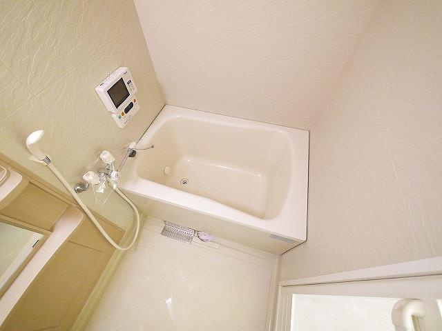 グレイス・ヴィラ（合場町）の浴室|TV付き浴室です