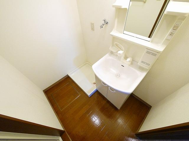 グレイス・ヴィラ（合場町）の洗面所|洗髪洗面化粧台です