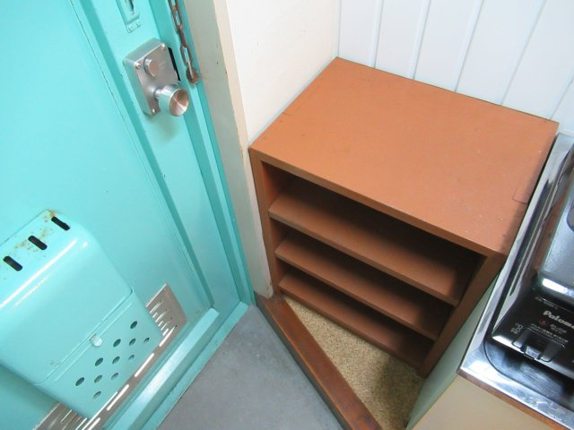 かおり荘の玄関