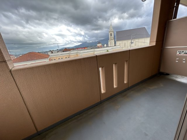 フォルク本宮のバルコニー