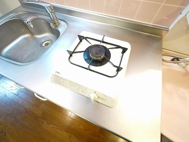 万葉Ⅰ（マンション万葉Ⅰ）の設備|一口ガスコンロ