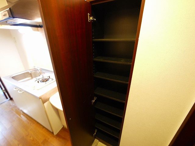 万葉Ⅰ（マンション万葉Ⅰ）の収納|こまごまとしたものを収納できそうですね