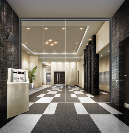 エスリード松屋町SOUTH（エスリード松屋町サウス）　BRAVI不動産のエントランス|【エスリード松屋町SOUTH】毎日通るエントランスはこのようになっています