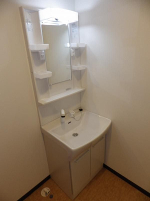 【洗面所】 | ヘスティア | ※同建築会社施工マンション参考写真