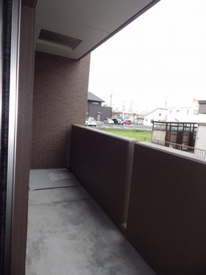 【バルコニー】 | ヘスティア | ※同建築会社施工マンション参考写真