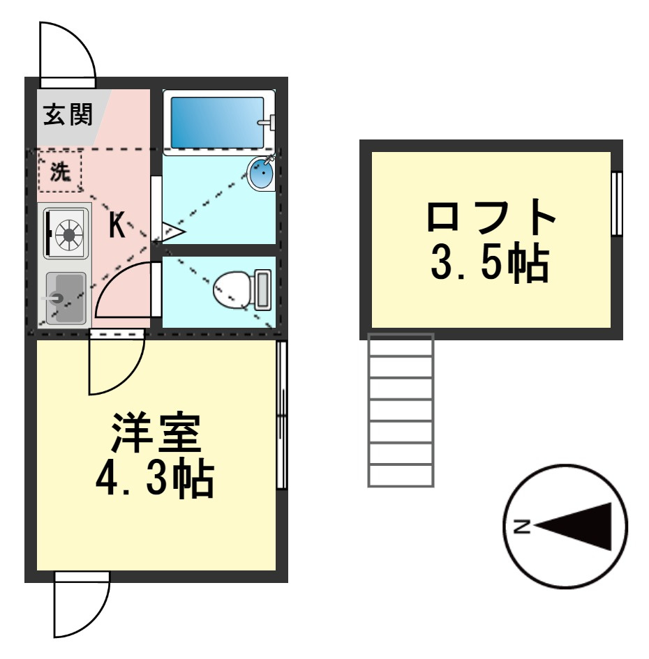 ルーブル鎌倉の間取り
