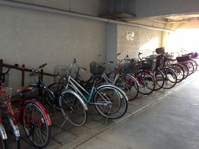 【その他共用部分】 | 元住吉マンション | 駐輪場