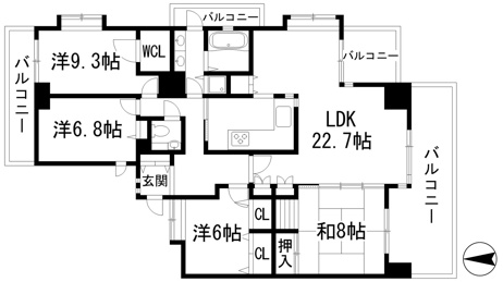 【間取り】