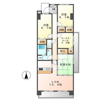 【間取り】 | アルファステイツ南蔵王