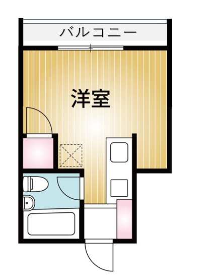 【間取り】 | ハーモニーハイツ