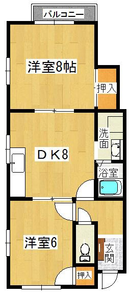 マチルドの間取り