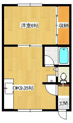 サンハイツの間取り