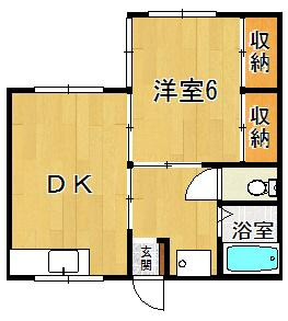 サンハイツの間取り