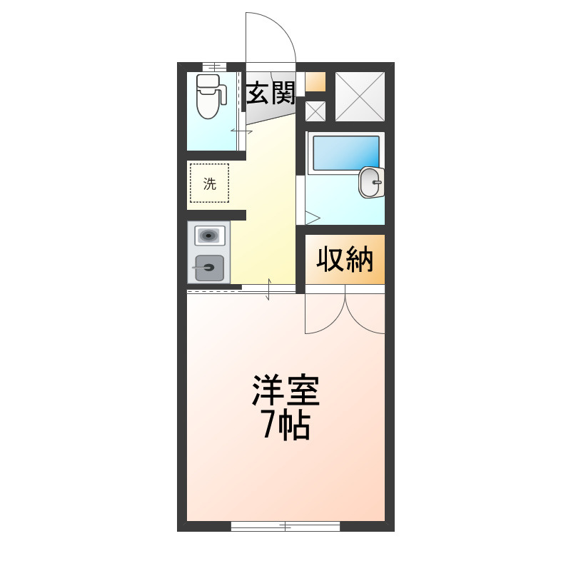 ブリリアント21の間取り