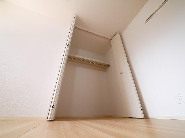 コージーコートB（三笠）の収納|収納のためのスペースです