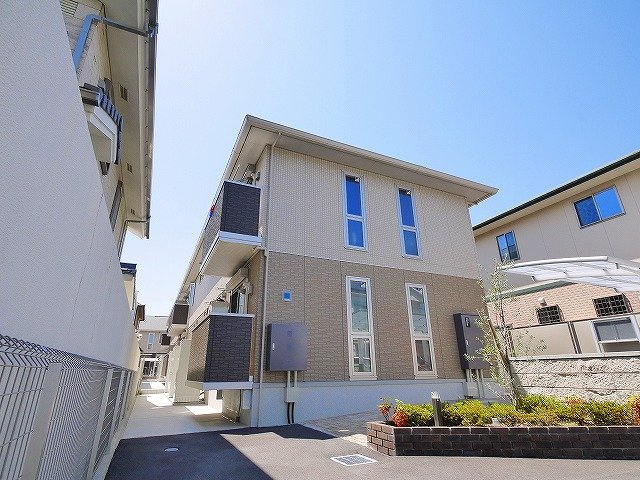 コージーコートB（三笠）の外観|外観もきれいです