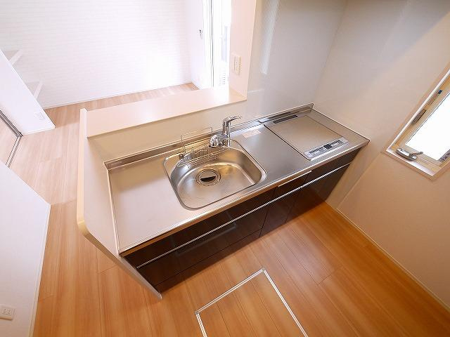 コージーコートB（三笠）のキッチン|きれいなキッチンです