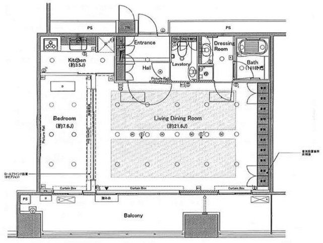 千代田区外神田４丁目の賃貸マンションの間取り