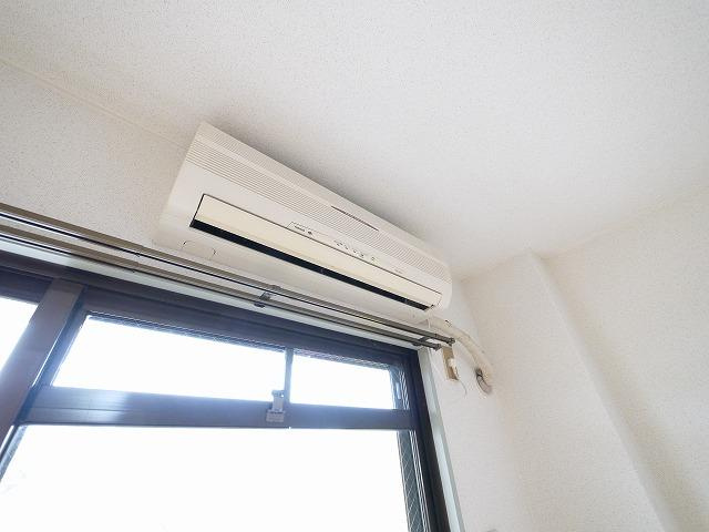 奈良アサカハイツの設備|エアコン完備で、年中快適にお過ごし頂けます。