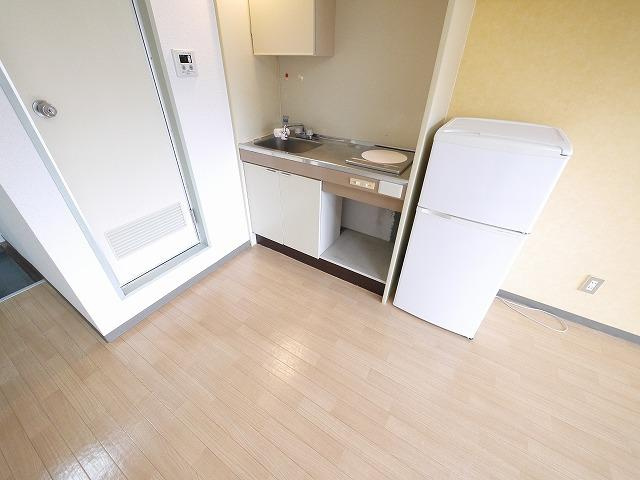 奈良アサカハイツのキッチン|キッチンでお料理をお楽しみください