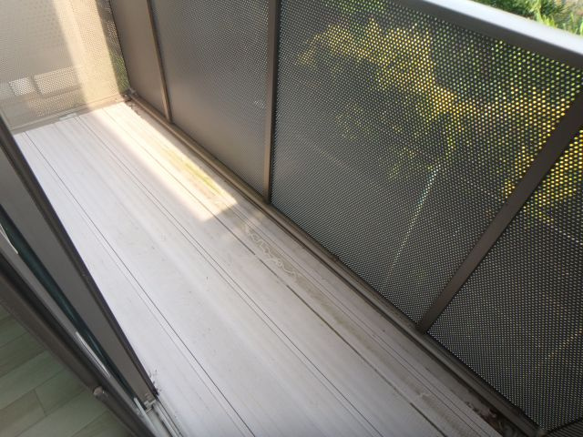 Maisonette柊のバルコニー