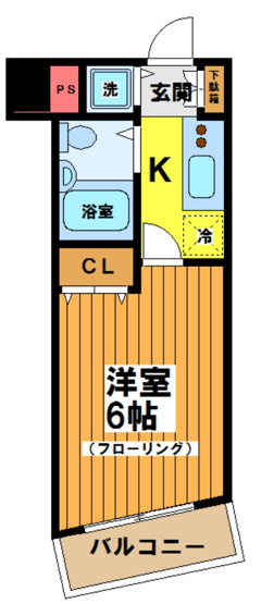 【間取り】 | フェニックス笹塚弐番館