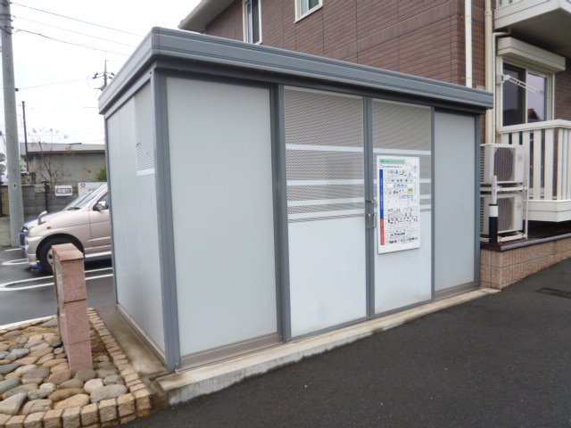 ラルジュ福岡屋　Ｂのその他共用部分|敷地内ゴミステーション