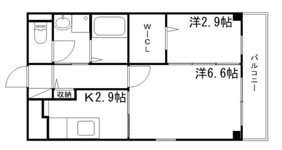 マジェスティーコートの間取り