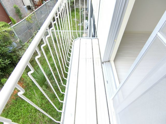 ガーデンハイツさやまのバルコニー