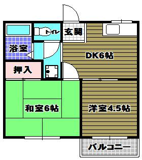 ガーデンハイツさやまの間取り