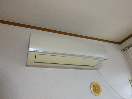 クレストールモリヤBの設備|エアコン
