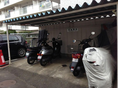 【その他共用部分】 | 梶ヶ谷スカイマンション | バイク置場