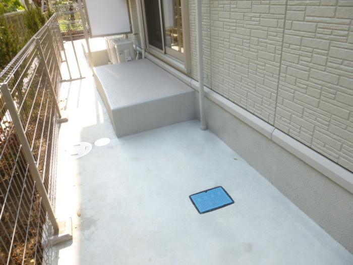 ハーヴェスト コートのバルコニー