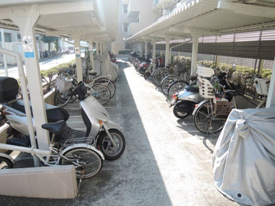 【その他共用部分】 | グリーンヒルズ東寺尾 | 駐輪場・バイク置場