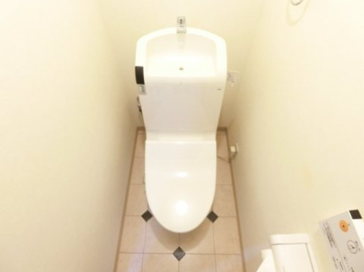 中西ハイツⅡのトイレ|同物件別部屋