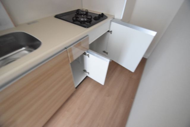 N-STAGE下総中山のキッチン|キッチン下部収納
