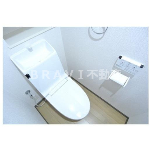 オーパスグラン谷町　BRAVI不動産のトイレ|【オーパスグラン谷町】トイレです