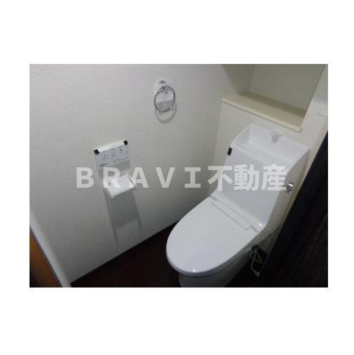 オーパスグラン谷町　BRAVI不動産のトイレ|【オーパスグラン谷町】ゆったりとした空間のトイレです