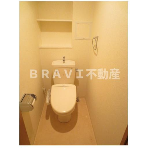 プライムアーバン玉造　BRAVI不動産のトイレ