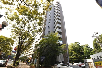 【外観】 | メルクリオけやき通り　 | 緑のある外観です。