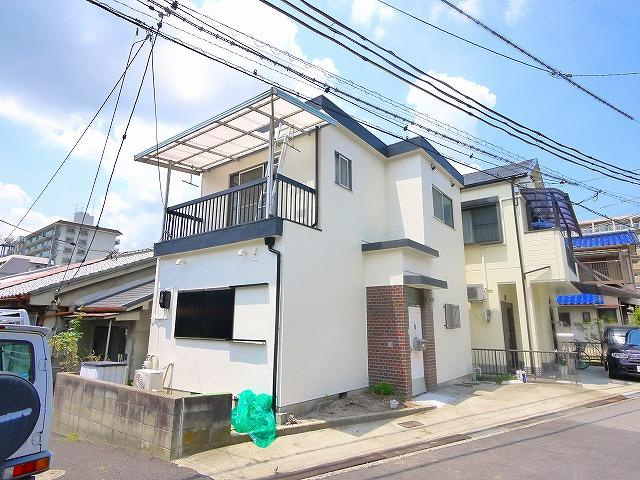 大宮町一丁目戸建の外観|外観もきれいです