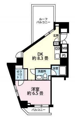 【間取り】 | レジディア恵比寿Ⅲ