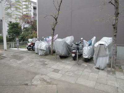 【その他共用部分】 | 宮前平グリーンハイツ１６号棟 | 駐輪場・バイク置場