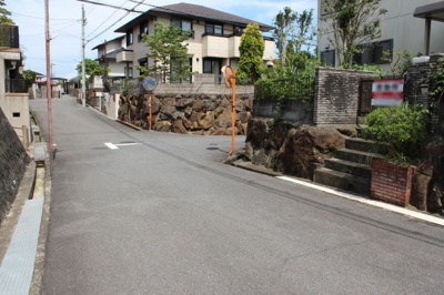 【前面道路含む現地写真】 | 大津市朝日1丁目13-11　売土地