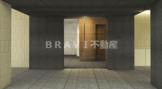 アーバネックス北堀江II　BRAVI不動産のエントランス|【アーバネックス北堀江Ⅱ】毎日通るエントランスはこのようになっています