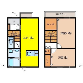 【間取り】 | フォレストメゾン