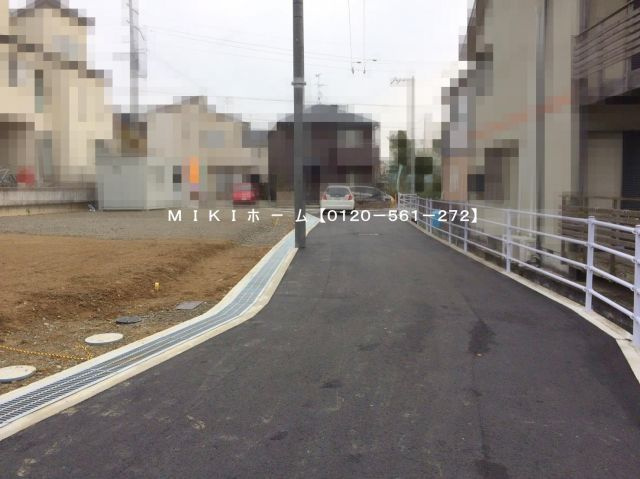 箕面市外院２丁目　土地の外観|袋路になっておりますので、交通量は少ないです。