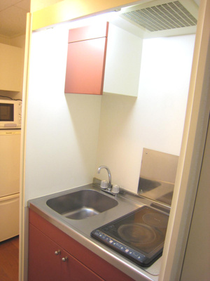 【キッチン】 | RITZ-Ⅰ | 2口電気コンロ完備