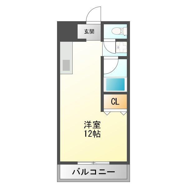 エバービューハイツの間取り